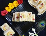 A picture of step 7 of Fresh coconut burfi.