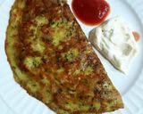 Foto del paso 4 de la receta: Tortilla de atún con pasta de cilantro, jengibre, ajos y queso