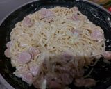 Foto langkah ke 5 dari resep Spaghetti Carbonara.