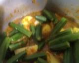 Bhindi potato vegetable in green masala recipe step 2 photo