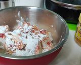 A picture of step 1 of Chilli Paneer.