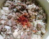 Foto del paso 1 de la receta: Pino de carne picada y masa para empanadas de horno
