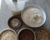Une image de l'étape 1 de 🌾 Pain aux graines de Lin et quinoa.