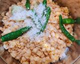 A picture of step 2 of Masoor Dal Pakoda.