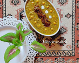 عکس مرحله 1 از دستور آش گندم با سبزی