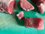 Solomillo de cerdo en salsa de nata