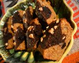 Foto del paso 5 de la receta: Budín húmedo de banana marmolado (integral) 🍌🍫