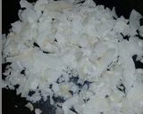 A picture of step 1 of Chocolate Coconut Clusters.