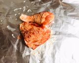Lecsós csirkecomb fóliában recept fázis 2 fotója