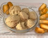 A picture of step 9 of Creamy Chikoo Almond Ice Cream.
