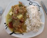 Foto del paso 6 de la receta: Chicharrón en salsa verde con calabazas