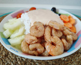 Foto del paso 6 de la receta: Poke bowl de gambas