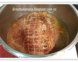 Foto del paso 4 de la receta: Redondo relleno al oporto