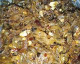 A picture of step 4 of Karely ke bhujiya.