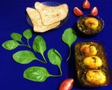 A picture of step 10 of Egg Palak Curry.