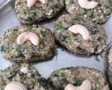 A picture of step 3 of Hara bhara kebab.