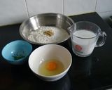Foto langkah ke 1 dari resep Rempeyek kacang hijau teri asin | tepung beras | maizena.