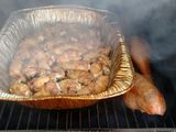 Applewood Smoked wings and turkey legs