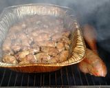 A picture of step 8 of Applewood Smoked wings and turkey legs.