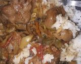 Foto del paso 4 de la receta: Arroz en wok de riñones y salsa teriyaki casera y salsa de soja
