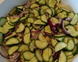 Φωτογραφία βήματος 3 της συνταγής Greek pasta salad. Σαλάτα ζυμαρικών αλλά ελληνικά