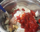 Foto del paso 5 de la receta: Ensalada de huevo, patata y pimiento