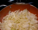 A picture of step 1 of Nan's Onion Jam.