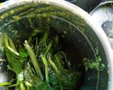 A picture of step 11 of Palak paneer.