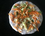 A picture of step 4 of Crunchy brown rice mini pizza  uttapam.