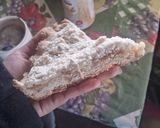 Foto del paso 9 de la receta: Tarta de crema pastelera y dulce de batata con crumble