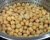 A picture of step 1 of Dhaba style Chana fry.