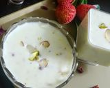 A picture of step 4 of Lychee Basundi.