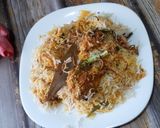 A picture of step 10 of Chicken Tikka Biryani.