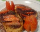 Foto del paso 4 de la receta Tostadas de vino con azúcar integral de caña y fresas de guarnición