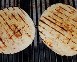 A picture of step 12 of Mike's Smoked Fajita Wraps.