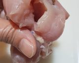 Foto langkah ke 1 dari resep Chicken Cordon Bleu.