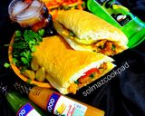 عکس مرحله 12 از دستور ساندویچ گوشت ومرغ solmaz