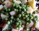 A picture of step 9 of Tawa fried rice.