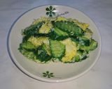 小黃瓜炒蛋(簡單料理)的食譜步驟7照片