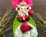 A picture of step 3 of Paan makhana laddu (modak).