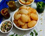 A picture of step 5 of Crispy Golgappa Shells (Suji, All-Purpose Flour, and Whole Wheat Mix).