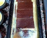 Foto del paso 5 de la receta: Flan de vainilla con bizcochos de nata y chocolate