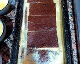 Foto del paso 5 de la receta: Flan de vainilla con bizcochos de nata y chocolate