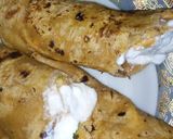 A picture of step 5 of Achari Potato Paratha Roll.