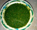 A picture of step 5 of Green Chutney.