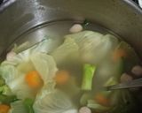 Foto langkah ke 3 dari resep 183. Sop bening dengan bawang putih.