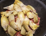 Foto del paso 3 de la receta: Alcachofas con jamón
