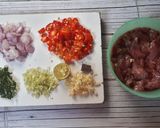 Foto langkah ke 1 dari resep Slice Beef Sambal Matah "Super Endess".
