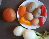 Foto del paso 1 de la receta: Ensalada campera con los ingredientes de mi nevera
