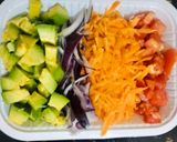 A picture of step 1 of Avocado salad.
